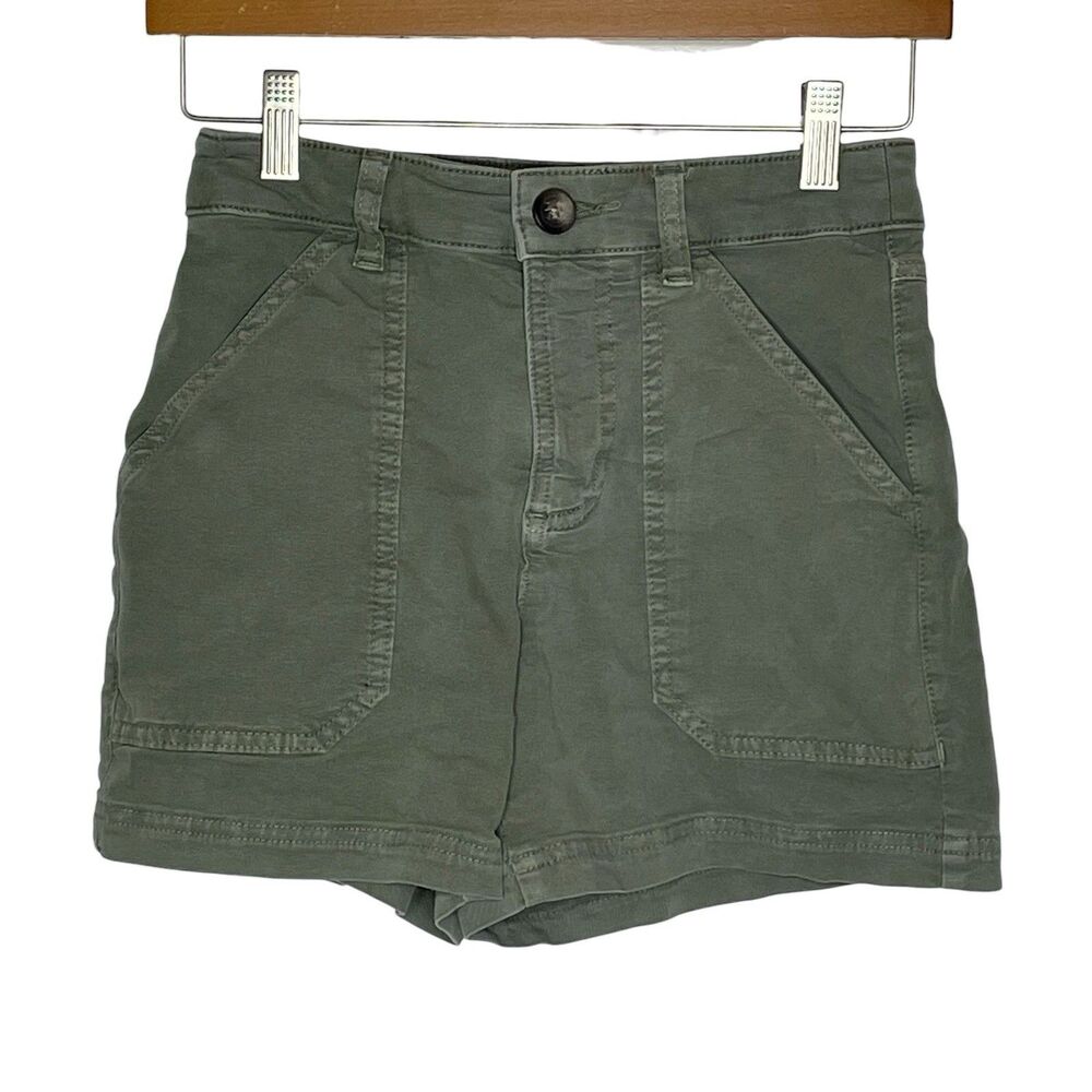 Marine Layer Shorts Women’s 0 Green Maya Utility